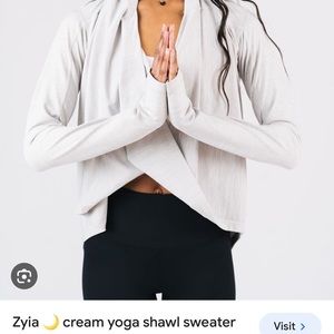 Brand new Zyia yoga wrap